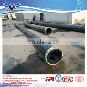 Flexible Hydraulic Hose With Flange End/mud Suction Hose/rubber Hydraulic Hose thumbnail-2