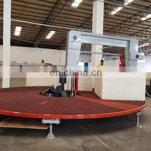 ECMT-108/108B Horizontal Carrousel Sponge Foam Cutting Machine thumbnail-1