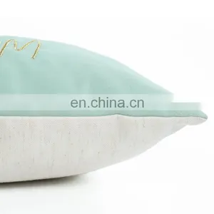 Low Profile Fashion Polyester Liner Cactus Printed Embroidered Decor Home Indoor Cushion Pillow thumbnail-4