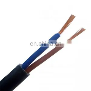 Wholesale China Factory Hot Sales Power Cable Wire PVC 2 2x10mm2 Core Flat Electric Cable thumbnail-4