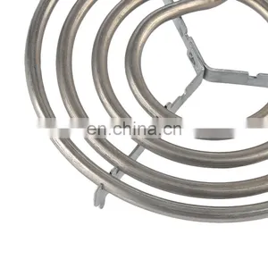 Factory Electric Burner Cooker Coil Tube Heater Tubular Heating Element Hot Plate for Cooking With Tripod thumbnail-3
