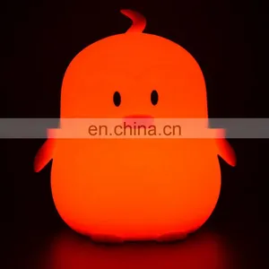 Customized Pattern Penguin Lamp Holiday Gift LED Table Lamp For Christmas Home Decoration thumbnail-5