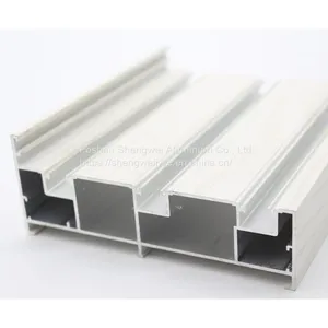 High Quality 6063 T5 Aluminum Extrusion Profile For Sliding Doors and Windows thumbnail-1