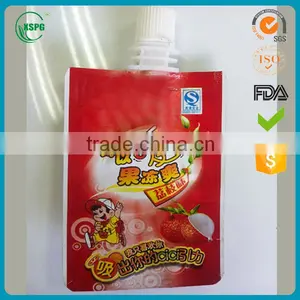 Stand up Food Grade Aluminum Foil Spout Pouch for Jelly thumbnail-1