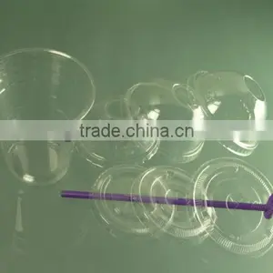 Eco-friendly PET Cup,plastic Water Cup ,smoothie Cup,transparent Plastic Cold Juice Cup thumbnail-1