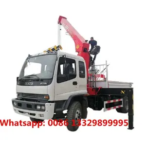 Isuzu Brand 4*2 LHD FVR 6.3T Telescopic Crane Boom Mounted on Truck for Sale thumbnail-5