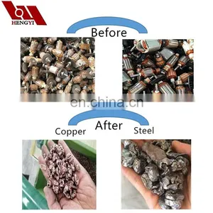 Scrap Electric Motor Recycling/Household Appliance Rotor Recycle Machine/Refrigerator Compressor Rotor Recovery Machine thumbnail-5
