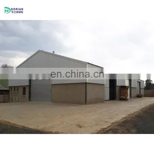Semi Circle Metal Roofing Sheets Building Material Roof Truss Warehouse Structure Steel thumbnail-4