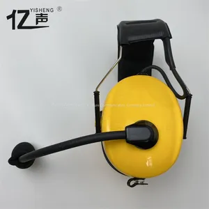 Professional Wireless Noise Reduction Intercom Half Duplex Bold Yellow Headset “YISHENG” YS-DJ-02H Series thumbnail-4