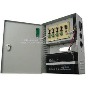 Multiple Output 4CH 13.8V60W CCTV Camera UPS Uninterruptible Power Supply With Battery Charge Function Ce FCC thumbnail-1