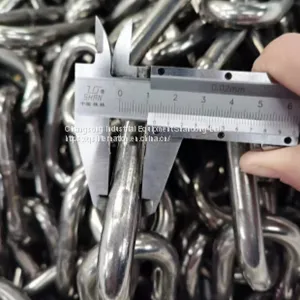 304 Stainless Steel Flash Butt Welding Link Chain thumbnail-2