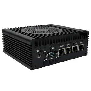 Box PC 4x GbE LAN 6x USB for Network Applicaiton Intel N100 CPU 4x Intel I226 2.5GbE LAN thumbnail-3