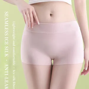 Factory Sale Boyshort Underwear for Women Women's Comfortable Lace Stretch Hipster Underwear thumbnail-5