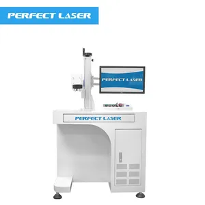Perfect Laser Hot Selling Floor Stand Fiber Laser Marking Machine For Metal/Plastic thumbnail-1