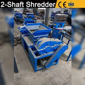 HDD and Tape Shredder Machine Dual Shaft Shredder Machine thumbnail-3