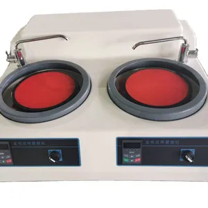 Factory Price HST-MP2 Two Disc Manual Grinding and Polishing Testing Equipment Machine for Lab thumbnail-1