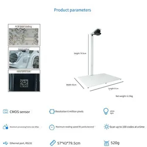 Xingtong Xt8601b Multi-barcode Scanner, Batch qr Code Scanner for Material Boxes, Industrial Intelligent Code Reader thumbnail-4