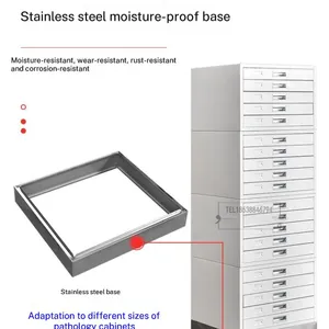Space-Saving Histopathology Specimen Cabinet SCMW126 With Reinforced Pulley System& Waterproof Base for Private Medical Laboratories thumbnail-3