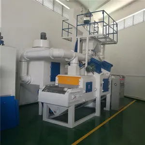 Continuous Processing Small Medium-Sized Thin Plate Parts, Castings, Forgings Blasting Machine thumbnail-1