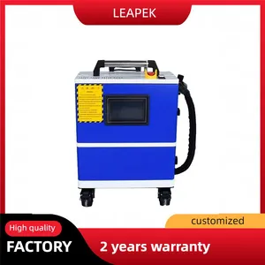 Mobile Trolley Case Rust Removal Surface 100W Laser Cleaning Machine for Metal Lazer Derusting Adopt JPT-100W Series Laser thumbnail-4