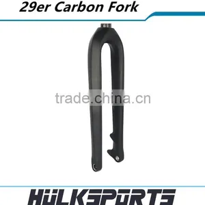 High Quality Mtb Bicycle Front Fork Matt Carbon Mountain Bike Fork 3k/ud 29er Carbon Fork thumbnail-3