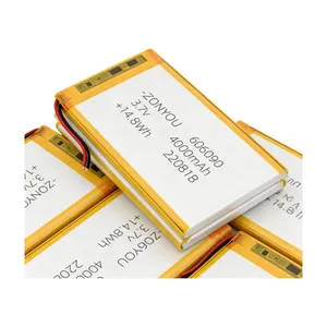 Ultra Thin 4000mAh Pouch Cell 606090 Lipo Batteries 3.7V 500 Cycles for Outdoor Solar LED Light thumbnail-5