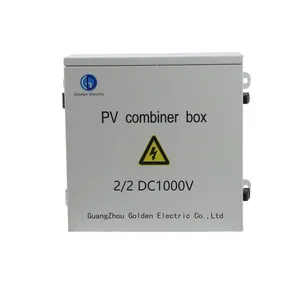 2 In 2 Out 1000V PV Combiner Box DC1000V, IP65 Outdoor Solar PV Junction Box 32A Solar Photovoltaic Combiner Box for Solar Power System thumbnail-4