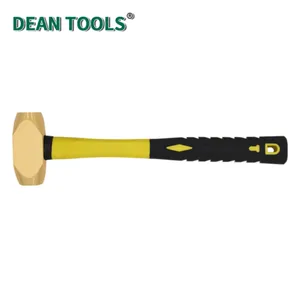 Non-Sparking Copper Flat Hammers(Euro Type),Copper Flat Face Hammer,Explosion Proof Copper Alloy Hammer thumbnail-4
