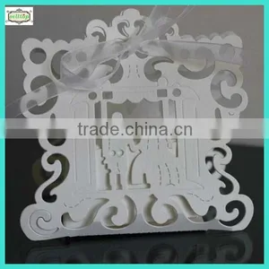 Hot Sell Cute 230g Romantic Paper Craft Wedding Candy Boxes thumbnail-1