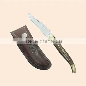 Custom Stainless Steel Lagouile Knife A36 thumbnail-1
