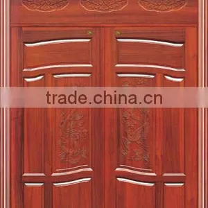 Solid Teak Wood Double Doors thumbnail-1