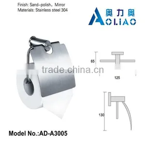 High Quality Faddish Bathroom Accessory Stainless Steel Metal Funny Toilet Paper Holder thumbnail-1