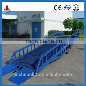 8T Hydraulic Forklift Ramp, Truck Loading Ramps for Trailers thumbnail-1
