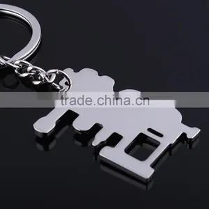 Factory Wholesale Custom Logo Germany Train Key Pendant Metal Zinc Alloy Key Chains thumbnail-1