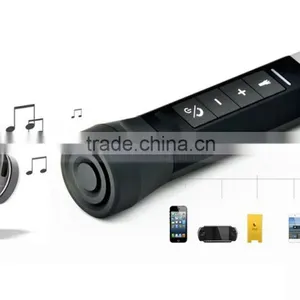 Round Portable Bluetooth LED Flashlight Riding Bike Speaker With Torch Holder thumbnail-5