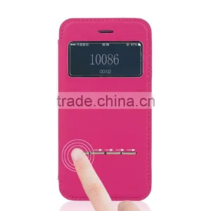 Guangzhou Wholesale Price Fashionable Foldable Stand Card Holder Mobile Phone Leather Case For IPhone 6plus thumbnail-2