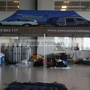 Folding Gazebo 10x10 ft Digital Printing 300g Polyester With Pvc Coating thumbnail-3