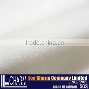 Taiwan White Cotton Elastane Satin Fabric thumbnail-6