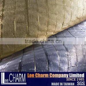 Nylon Metallic Fabric Outfit Material in Gold & Silver Color thumbnail-6