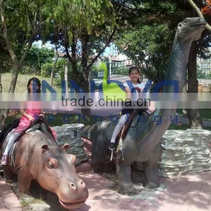 Life-size Automatic Walking Animatronic Dinosaur for Ride thumbnail-6