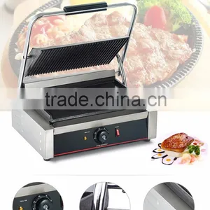Energy-saving Bread Sandwich Maker Commercial Panini Contact Grill Kitchen Equipment 1 Plate thumbnail-2
