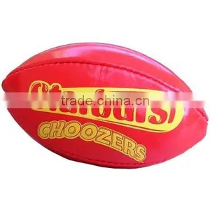 Red Rugby Ball High Quality thumbnail-1