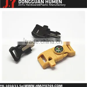 Dongguan JinYu Wholesale Survival Buckle With Firestarter thumbnail-2