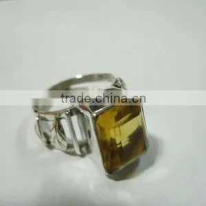 925 Sterling Silver Stone Rings thumbnail-1