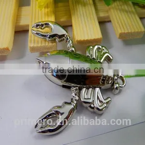 PRIMERO Metal Lobster Keychain Cheap Stainless Steel Key Chain Movable Hands and Foot Alloy Keychain With Lobster Claw Clasp thumbnail-2