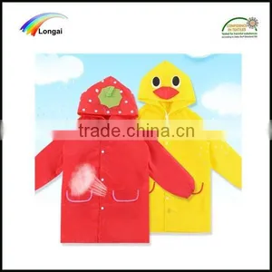 2016 Factory Wholesale Cute Fashionable Kids Raincoat thumbnail-6