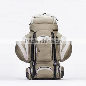 Waterproof Khaki Hiking Backpack,camping Backpack thumbnail-1