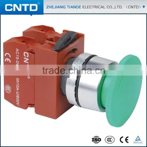 CNTD 40mm Emergency Stop Small Waterproof Pushbutton Switch (C2PNR4) thumbnail-1