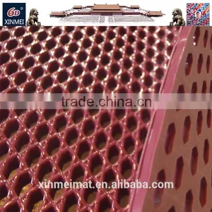 Best Selling Cheap Pvc Coil Mat Pvc Cushion Mat With High Pierced Burgundy Quanlity thumbnail-1