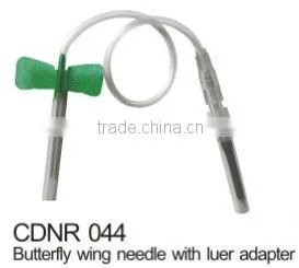 Butterfly Blood Collection Needle With Luer Adapter thumbnail-1